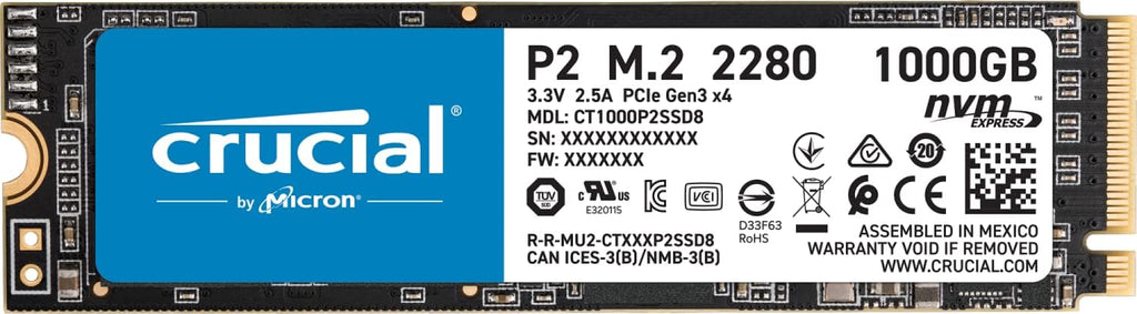 2TB NVMe PCIe M.2 SSD X155