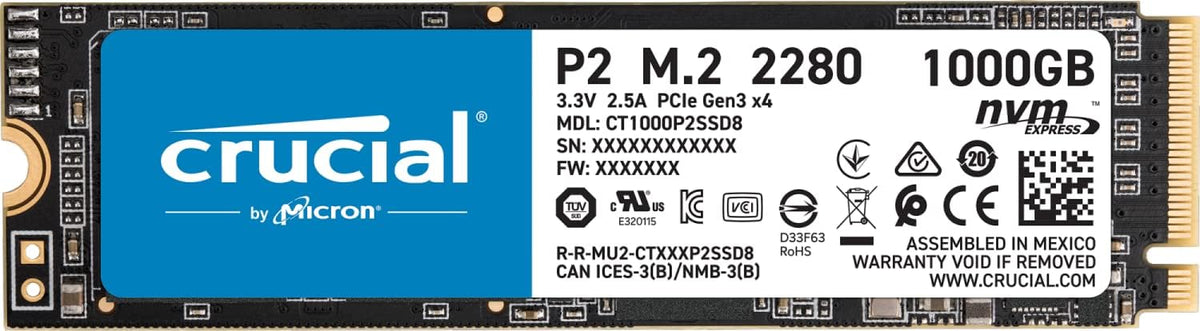 2TB NVMe PCIe M.2 SSD X155