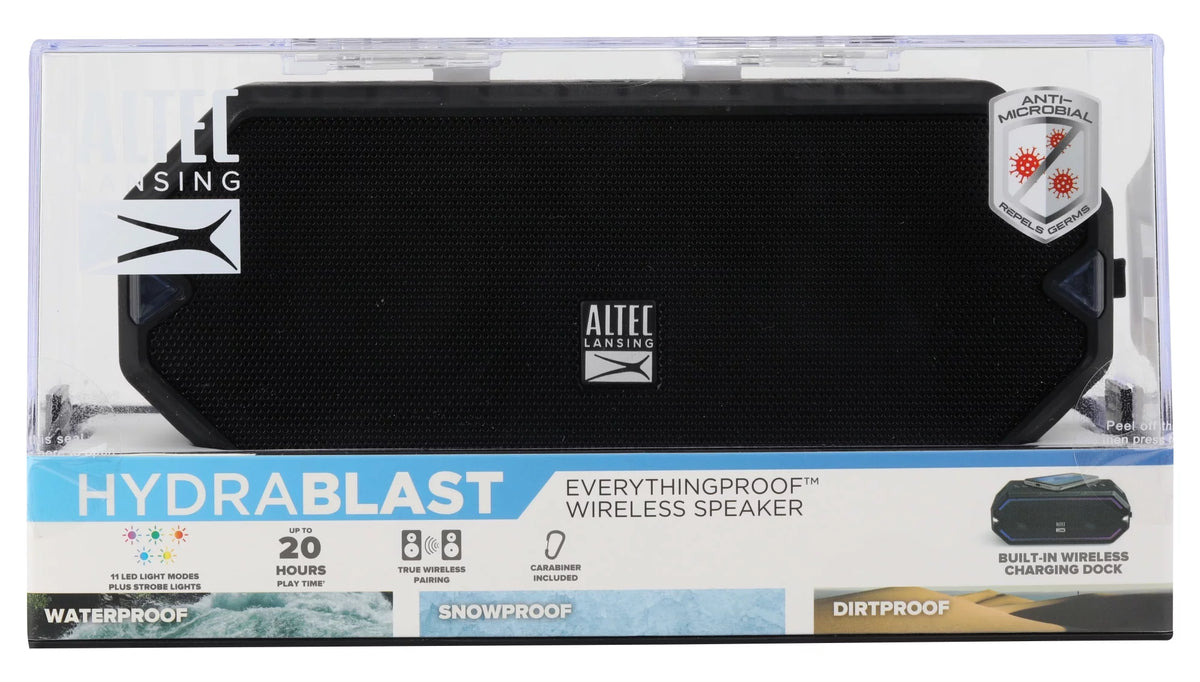 Everythingproof Wireless Bluetooth Speaker, Black D664948