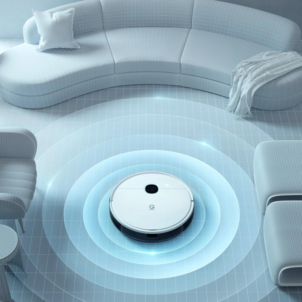 Robot Vacuum and Mop with Self Emptying Station J80457