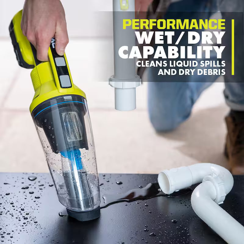 18V Cordless Wet/Dry Hand Vacuum A87059