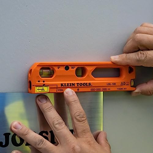 Magnetic Laser Level with Level Bubble Vials M101039