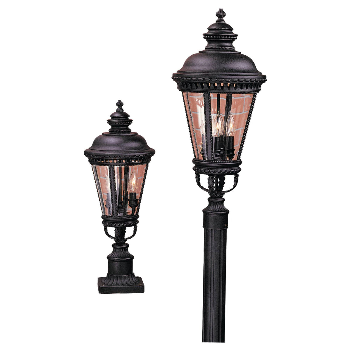 Castle Post Light Black W956016