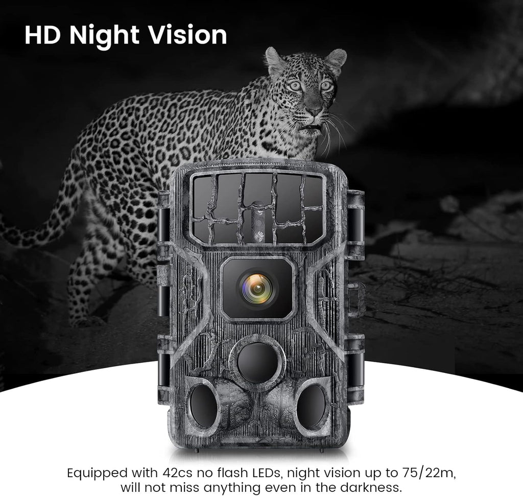 4K 30MP WiFi Trail Camera with Night Vision A492321
