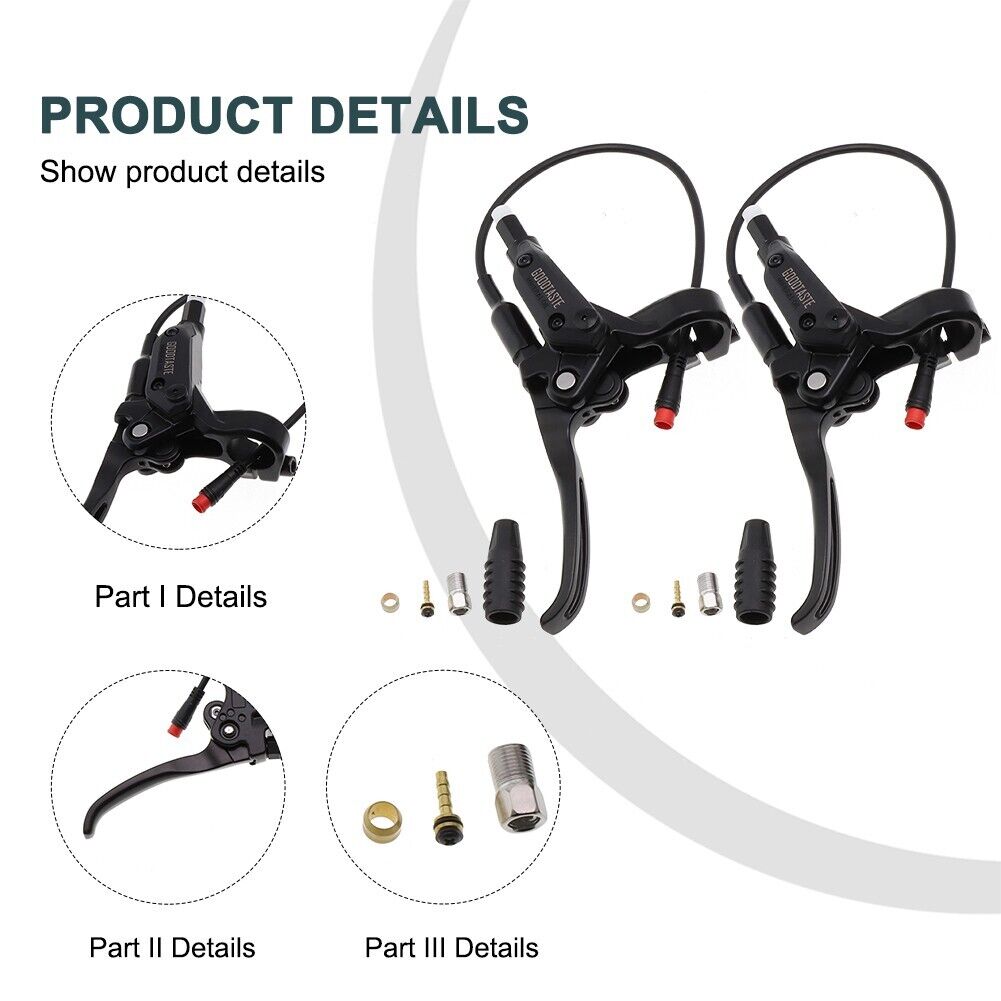 Black E-bike Brake Levers Z292470