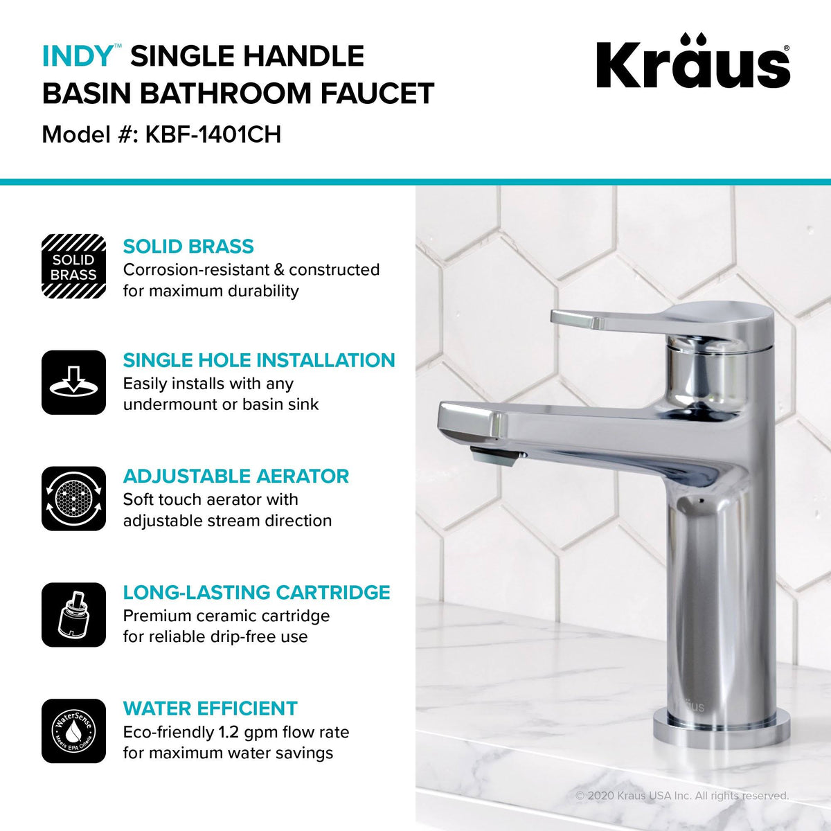 Brushed Gold Single Handle 2-Pack Bathroom Faucet G7194