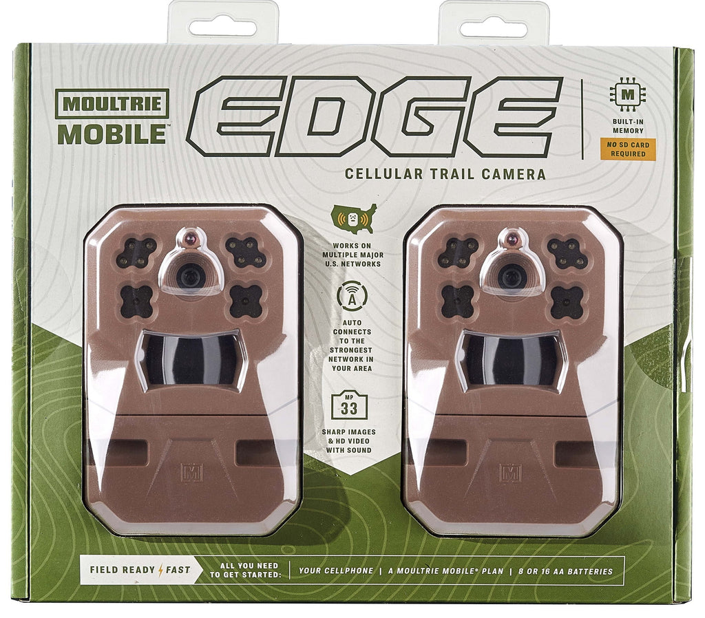 33MP Cellular Trail Camera with Built-in Memory (2-Pack) K358712