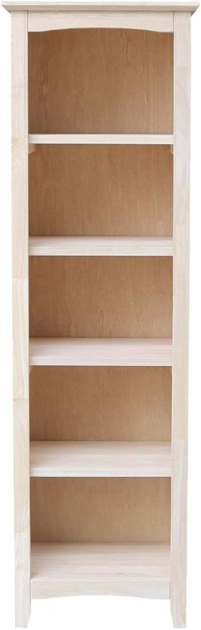 Unfinished Shaker Bookcase F4075