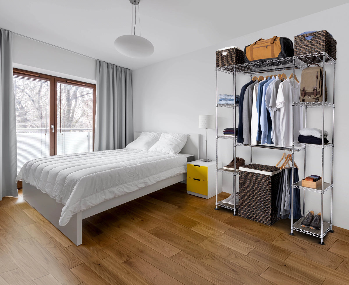 Steel Expandable Closet Organization System U705
