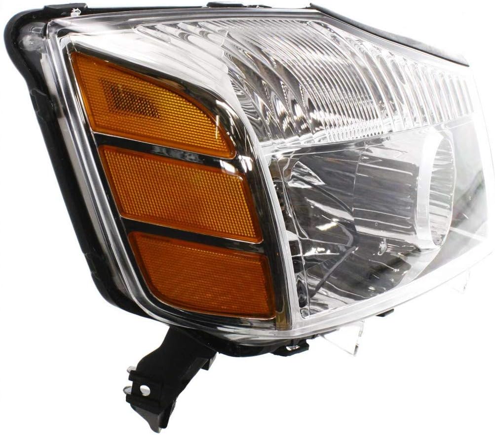 Passenger Side Headlight for Nissan Armada 2004-2006 N222