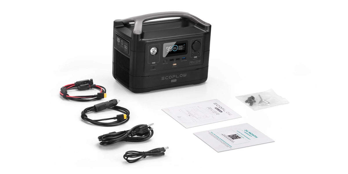 Portable Power Station 512Wh Capacity 1000W AC Output L446076