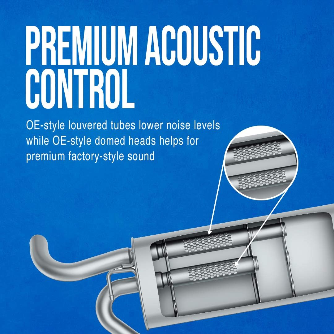 Quiet-Flow Exhaust Muffler Pack of 2 P20654