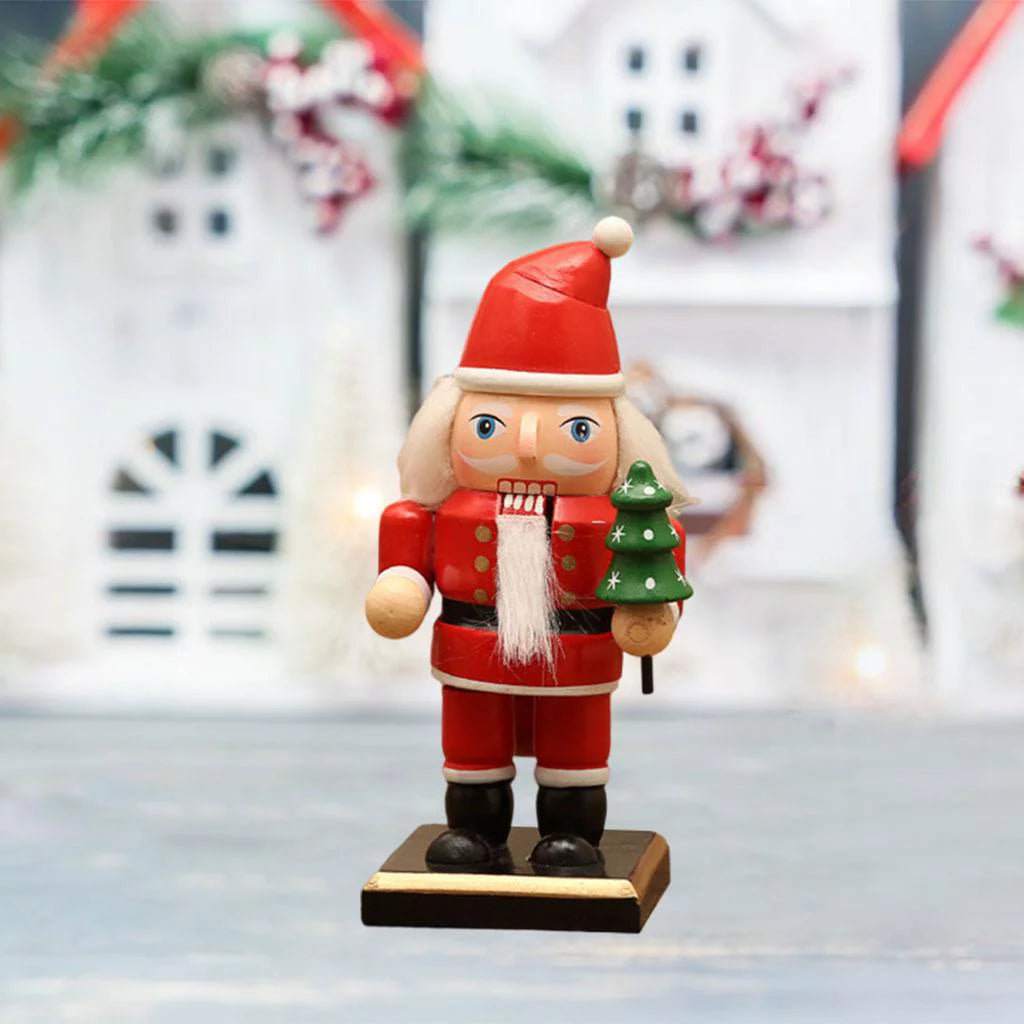 2-pack 16cm Wooden Nutcracker Christmas Décor F93784