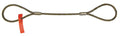 Wire Rope Sling, 12 ft L, Vert Cap 5000 lb R304