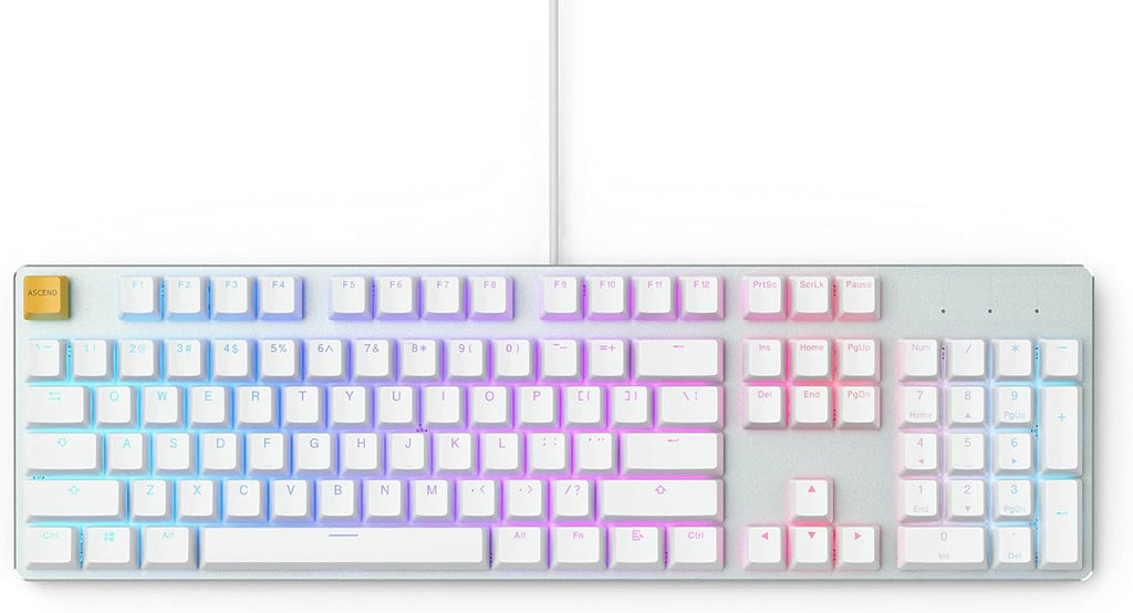 TENKEYLESS 87 Key RGB LED Backlit Mechanical Gaming Keyboard F9839