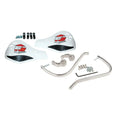 White Debris Deflectors for 1 1/8" Bars G578