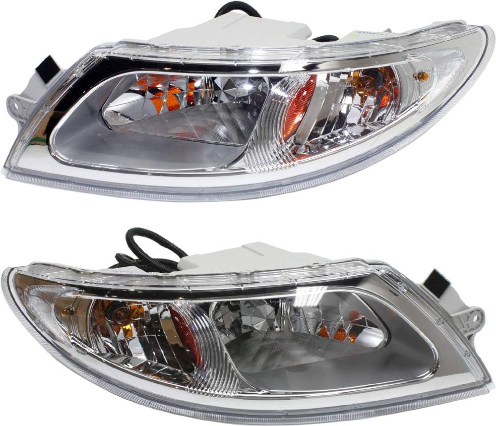 Headlight Set Halogen With bulb(s) S695195