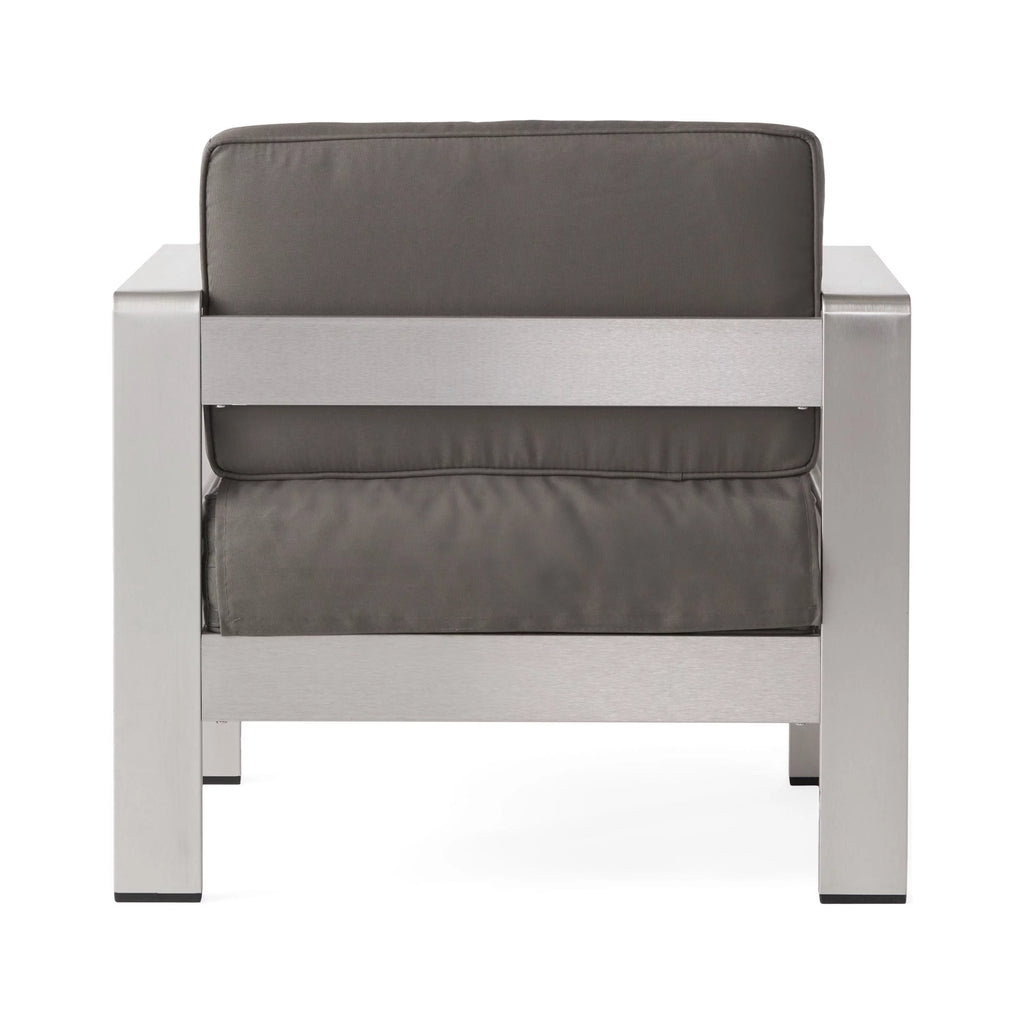 Outdoor Sofa and Chat Set with Lounges and Firepit T21253