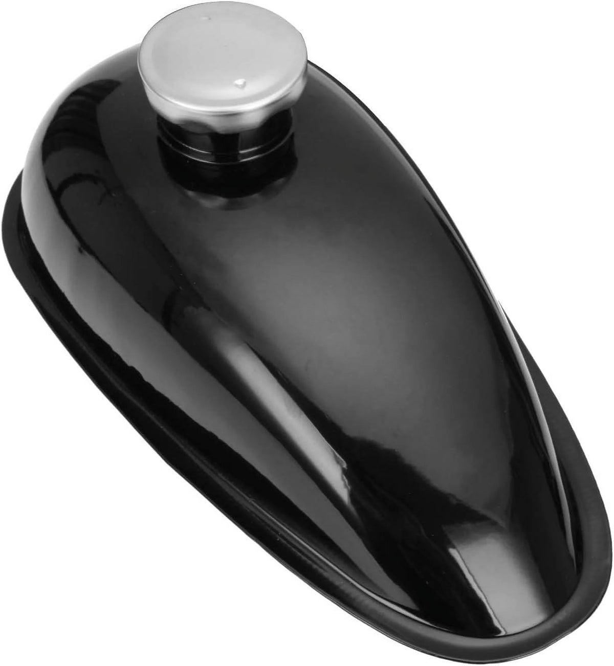 2L Metal Fuel Gas Tank with Cap for Motorized Bicycle Engine U793
