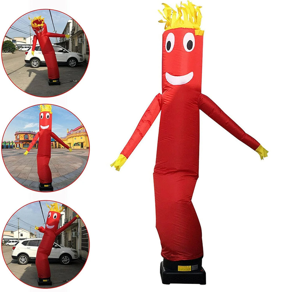 10ft Inflatable Tube Man Set Red Air Wavy Dancer Doll C70567