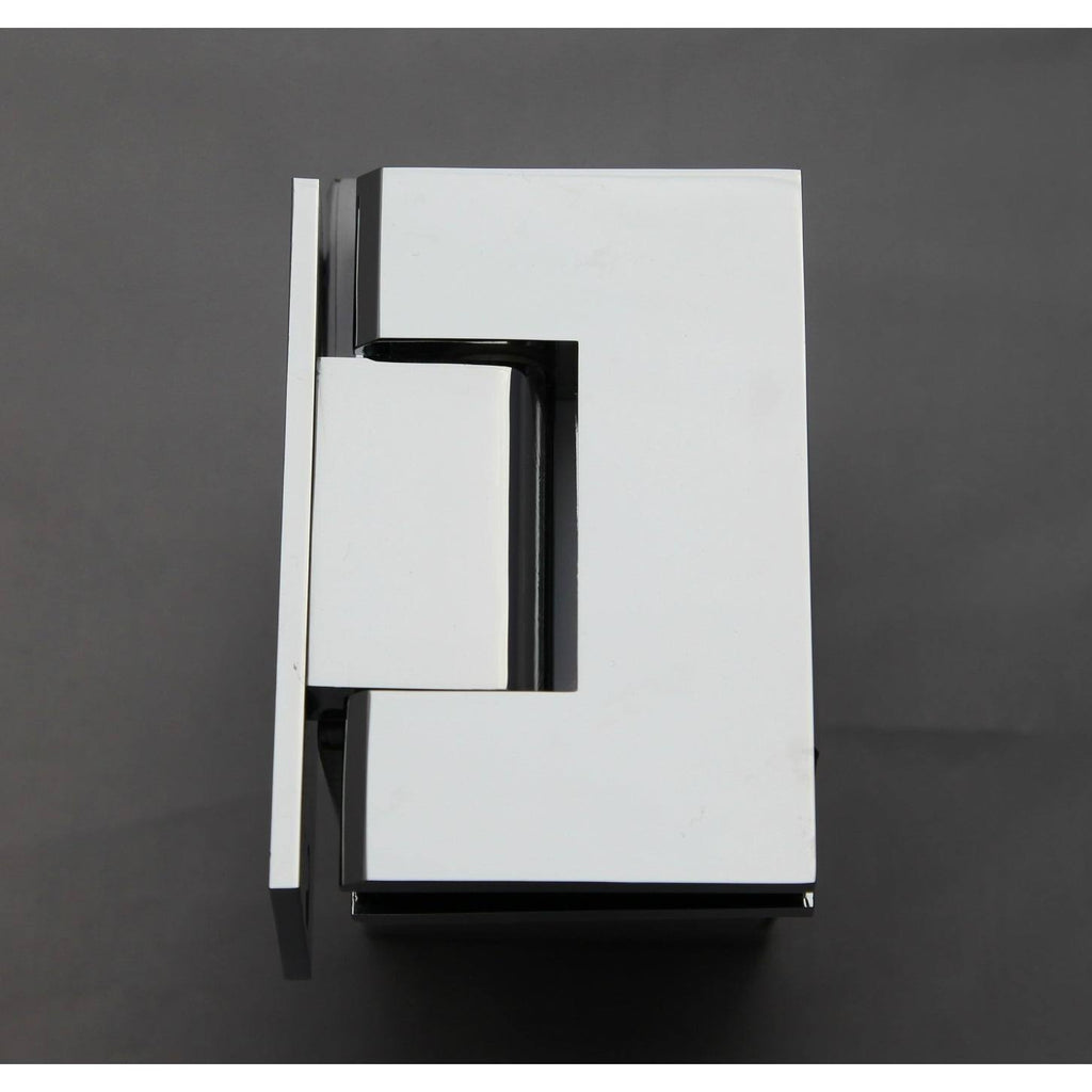 Chrome Frameless Hinged Shower Door A4895