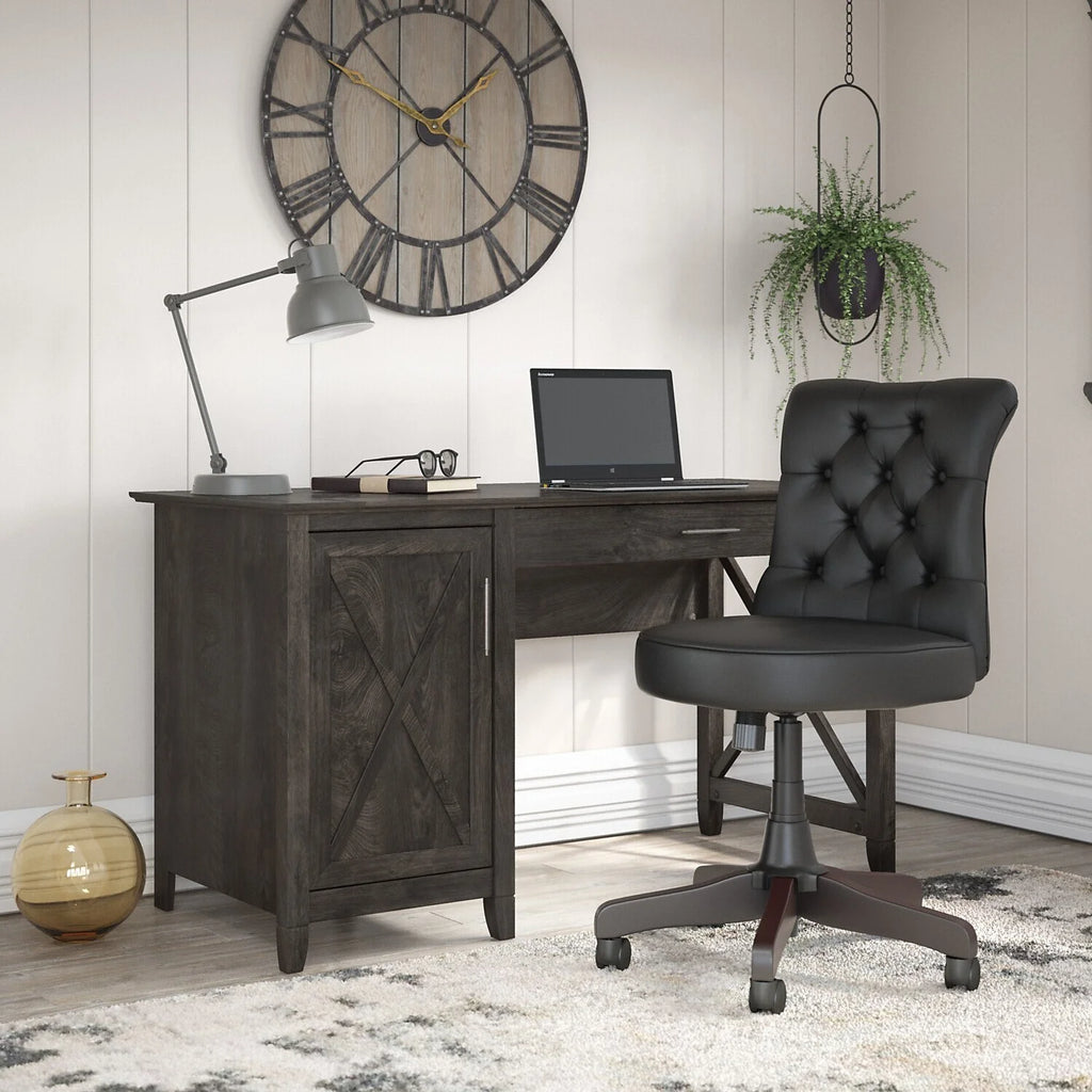 Computer Desk with Storage and Office Chair D9481