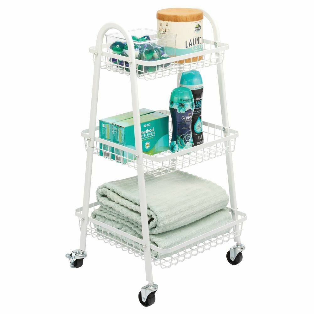 3 Tier Metal Storage Cart P45404