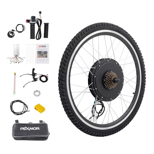 48V 1200W 26" Electric Bike Hub Motor Kit T4379