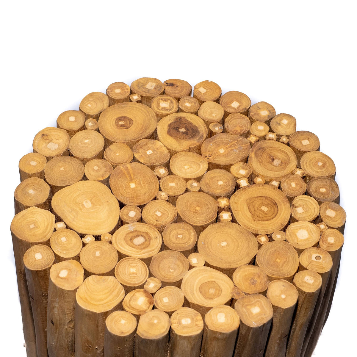 Acacia Wood End Table 17.75 Inches Tall U9536