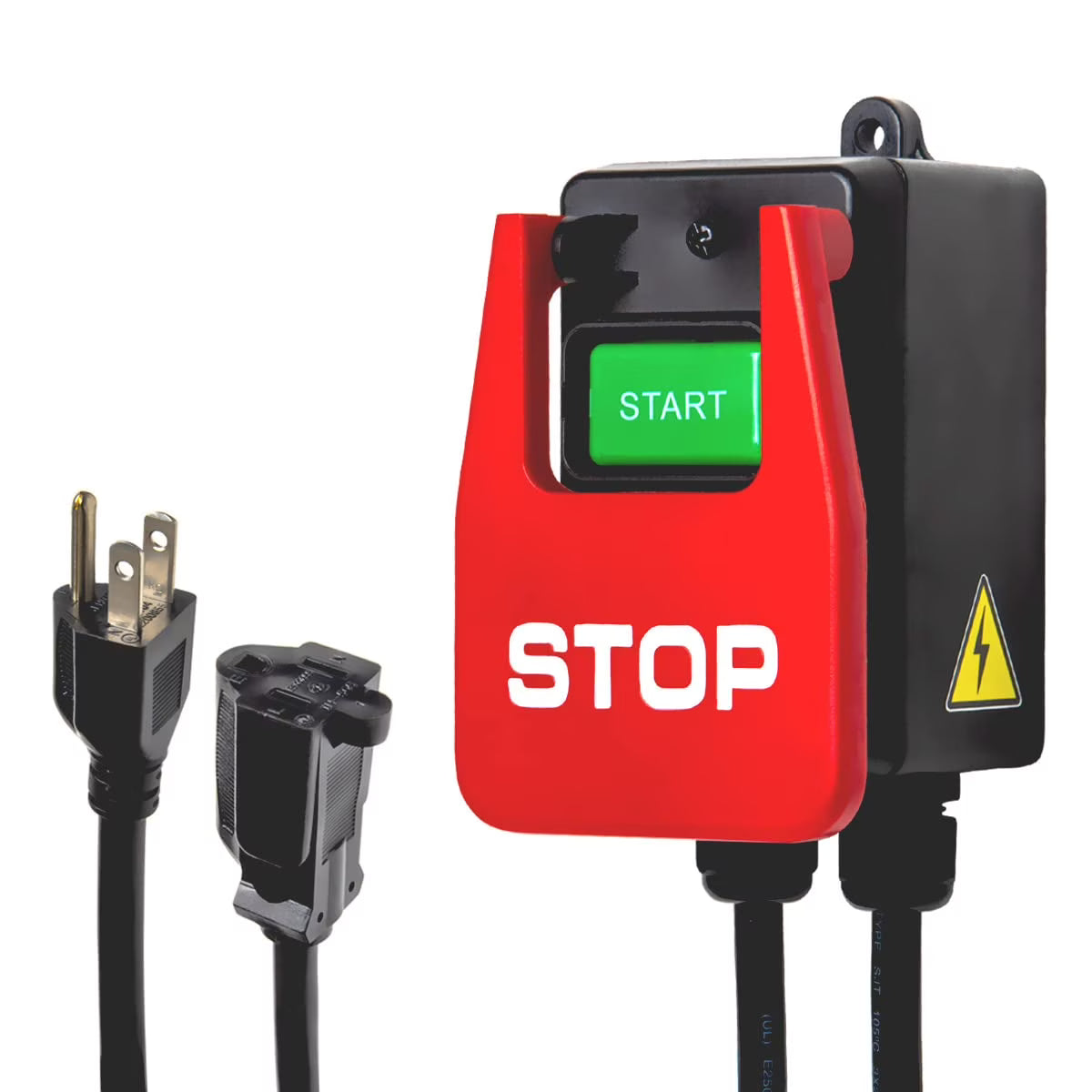 120V Safety Power Tool Paddle Switch with Heavy Duty Cords H864845