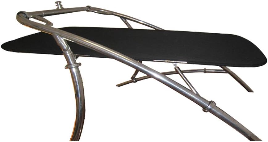 Boat Bimini Top, Adjustable Legs, Black or Navy Blue I675