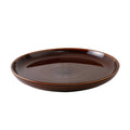 13 1/8 x 1 3/8 Pizza/Serving Plate Caramel Case of 6 R518631