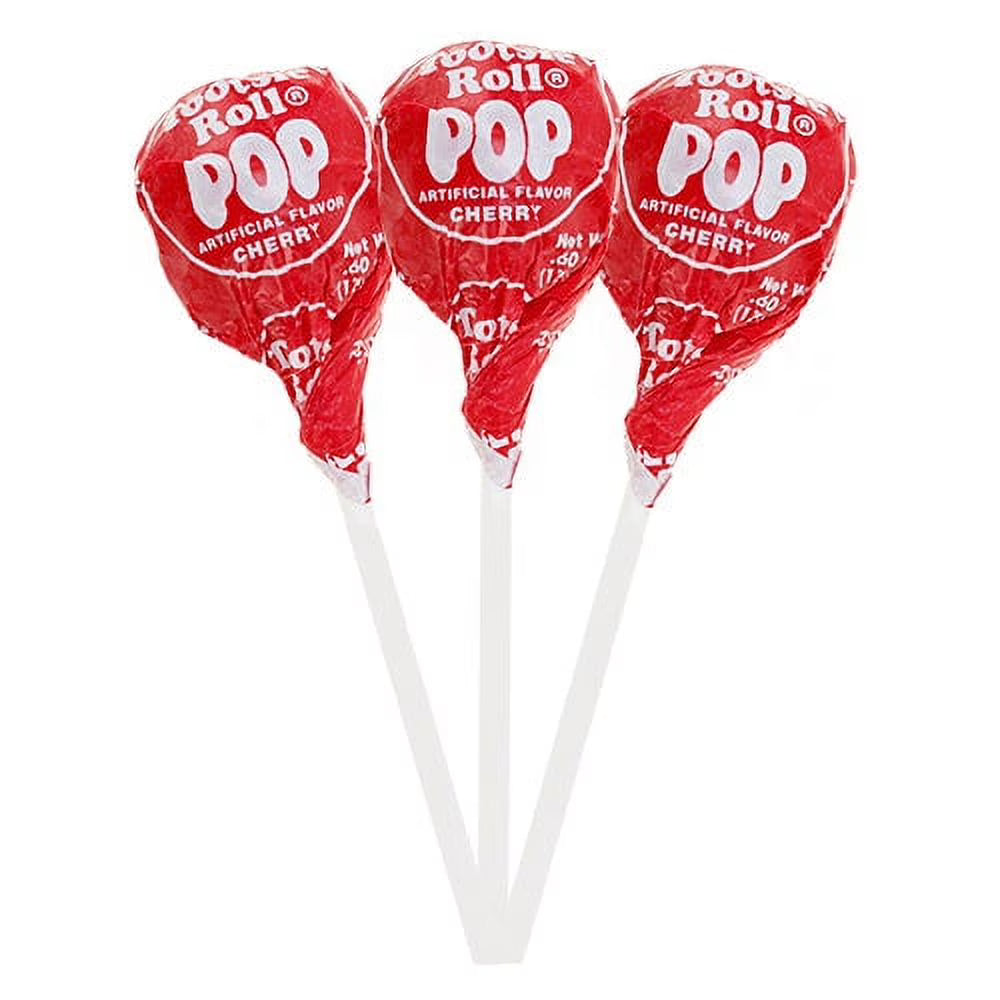 Cherry Tootsie Pops - 2 LB Bulk Bag W64287