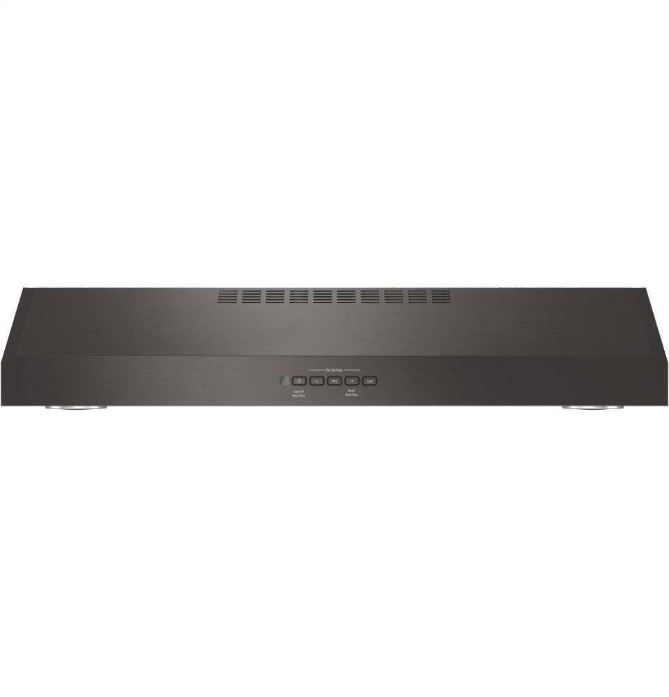 30-Inch Under-Cabinet Range Hood, Black Stainless T2565