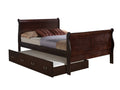 Full Trundle Bed Cappuccino A128