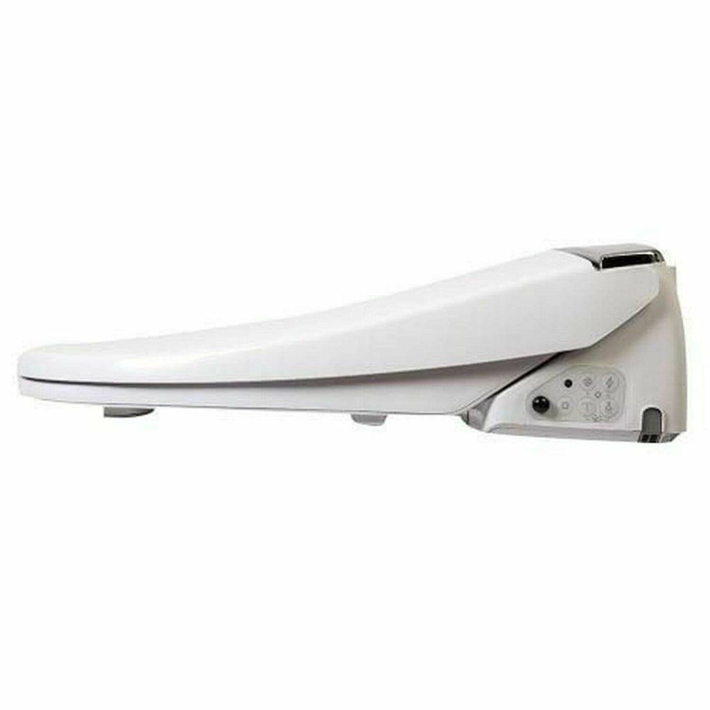 White Elongated Bidet Seat T7140