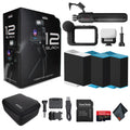 Waterproof Action Camera with Battery Grip, Tripod, Remote, Media Mod, Light Mod, Enduro Battery, 64GB Card and 2 Extra Batteries M933