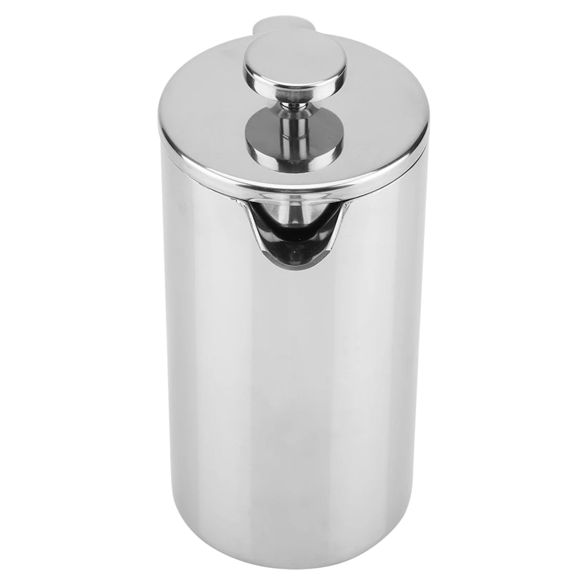 Double Walled Stainless Steel French Press Coffee Maker with Filter D9485