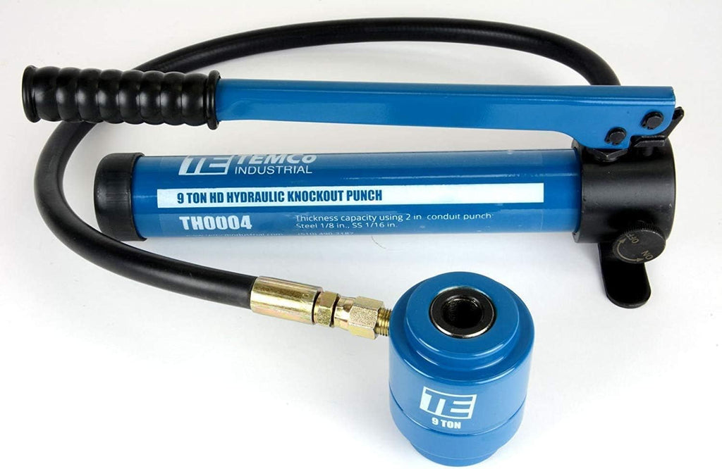 Hydraulic Knockout Punch Electrical Conduit Hole Cutter Set A1639