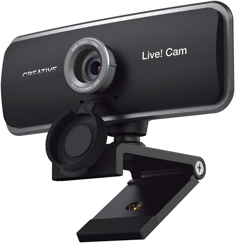1080p Full HD Wide-Angle USB Webcam with Dual Built-in Mic N44248
