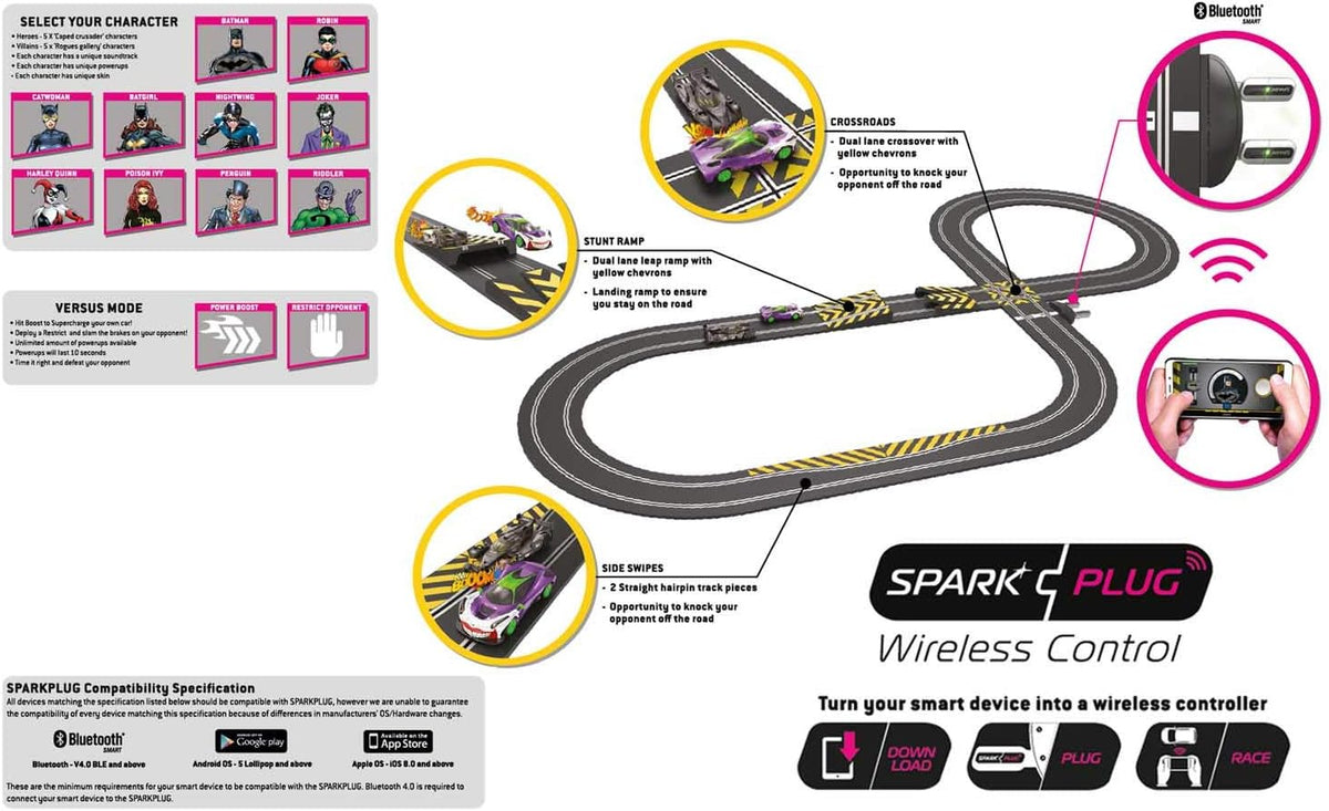 1:32 Slot Car Race Track Set D7089