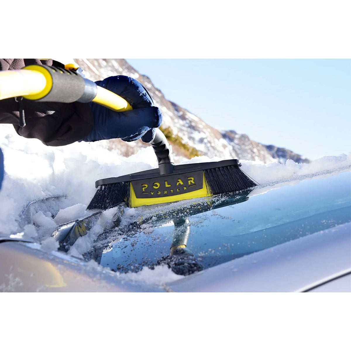 Snow Broom and Scraper F430217