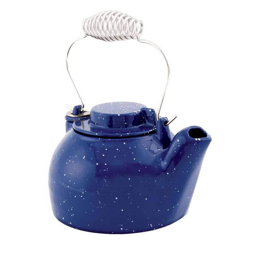 2.5 Quart Blue Cast Iron Kettle W74560
