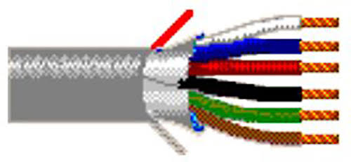 No.18-6c Shielded Cable T318720