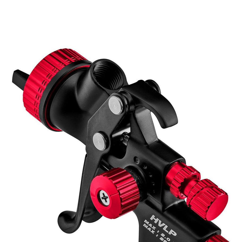 HVLP Gravity Feed Spray Gun with Side Fan Control C81580