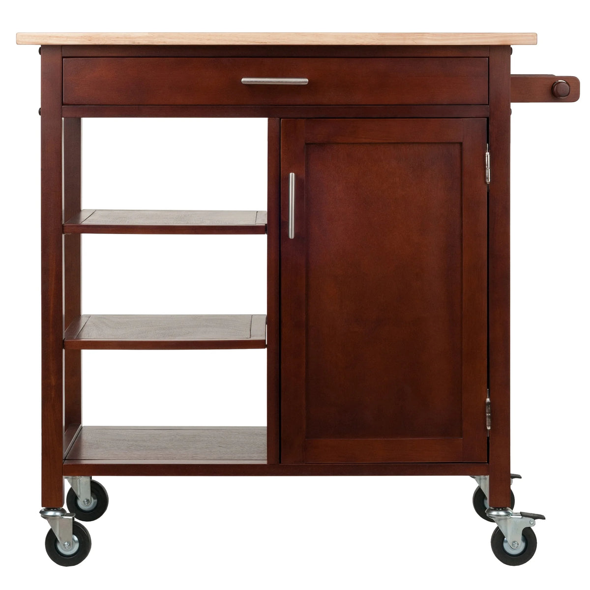 Wood Kitchen Utility Cart J623719