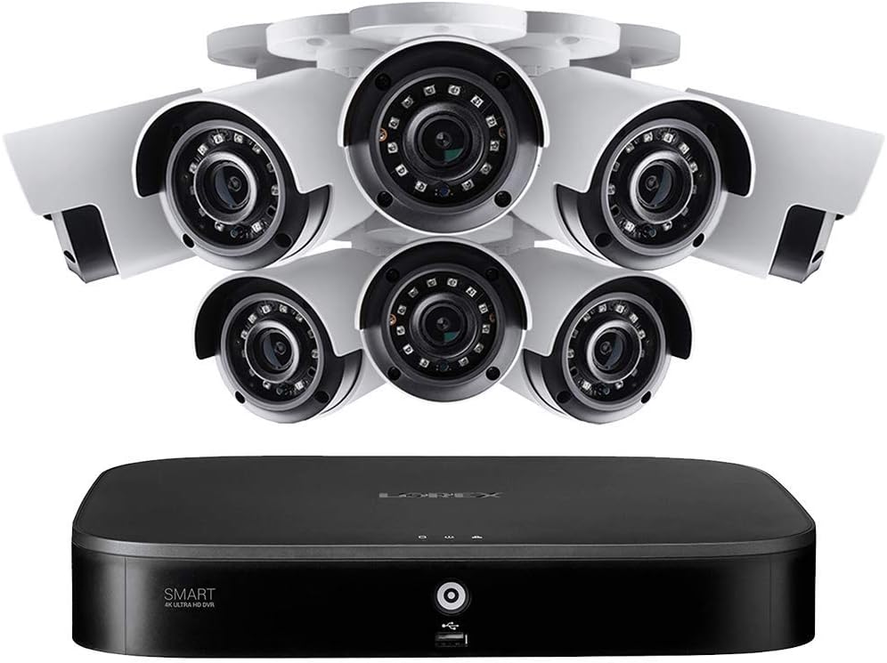 4K 8-Channel Security Camera System with 8 Cameras Z322