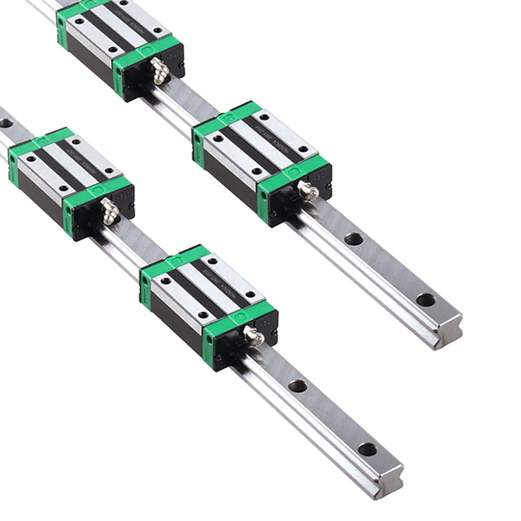 2PCS Linear Guide Rail with 4PCS Bearing Block Set H32998