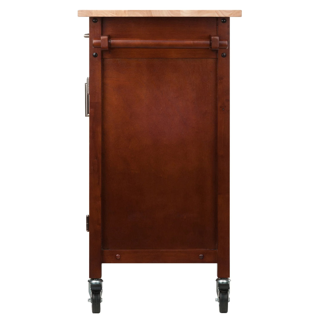 Wood Kitchen Utility Cart J623719