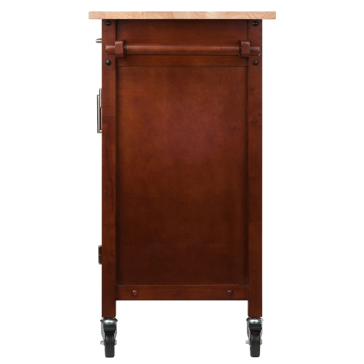 Wood Kitchen Utility Cart J623719